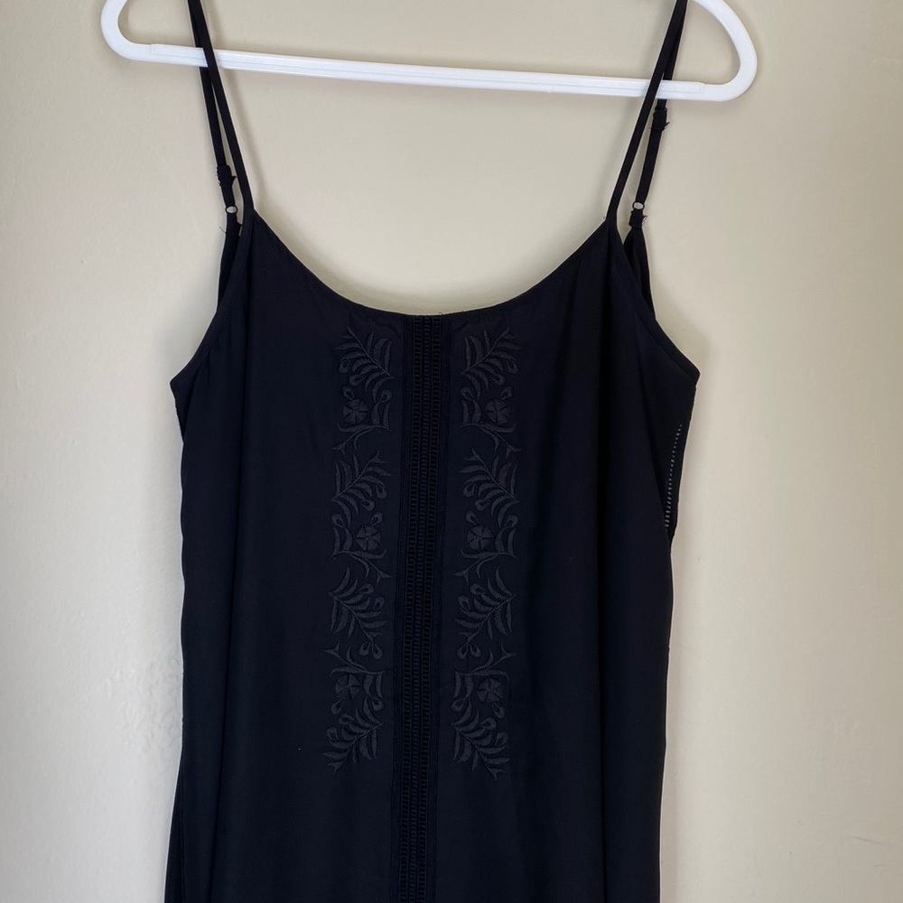 BCBGeneration Embroidered Dress with Low Cut Back